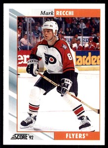 1992-93 Score Mark Recchi #180