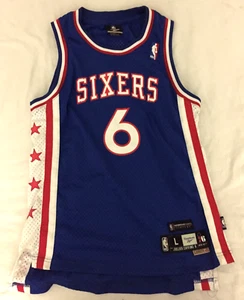 Philadelphia 76ers Julius Erving Jersey NBA Adidas Basketball Youth Large L - Picture 1 of 8