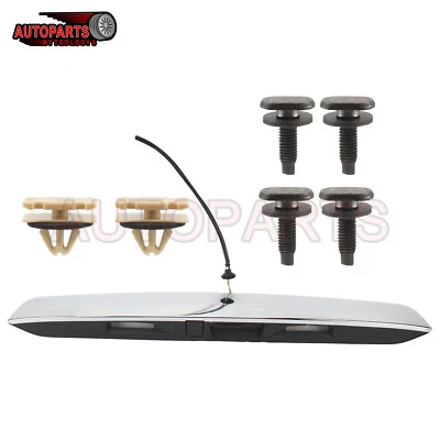 Acabador de manija de puerta trasera moldura de adorno cromado FItS Nissan Pathfinder 2013-2016 Foto 1 de 4