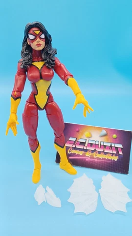 Marvel Legends Spider Woman Thanos Wave Complete Cover