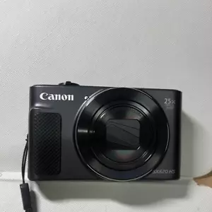Canon PowerShot SX620 HS schwarz 20,2MP 25x Zoom optischer Zoom digital mit/Akku - Bild 1 von 6