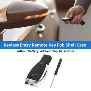 2 Buttons Keyless Entry Remote Fob Key Shell Case for Mercedes Benz A Class W169 - Picture 1 of 8