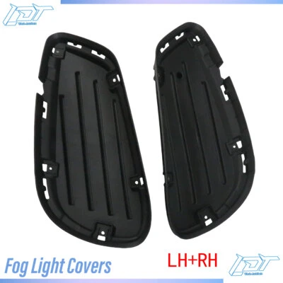 Par de cubiertas antiniebla delanteras izquierda+derecha Mercedes-Benz E250 E350 E400 E550 E63 AMG Foto 1 de 4