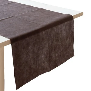 Tovaglie Tavola Runner TNT Marrone 50x120 cm 20pz Imballaggi Ristorante Pizzeria - Foto 1 di 4