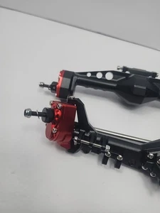 CNC Offset Capra Asse Portale per 1/10 RC Crawler Axial Capra 1.9, Anteriore e Posteriore - Foto 1 di 6