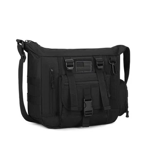 Taktische Herren-Kuriertasche MOLLE Sling Schultertasche Aktentasche Ausrüstung Handtaschen... - Bild 1 von 7