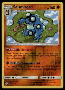 Seismitoad #117/236 SM - Cosmic Eclipse - Revers Holo - Picture 1 of 2