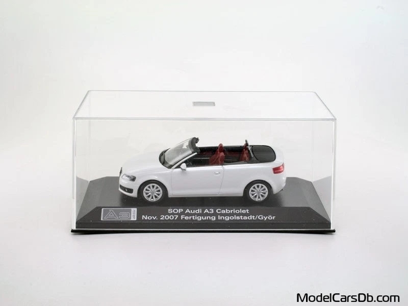 1:43 Audi A3 Cabriolet (8P) 2008 Minichamps - Bild 1 von 1