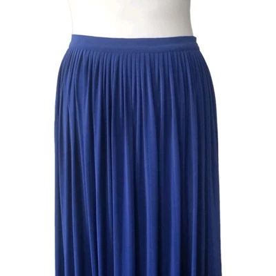 Joules Skirt Women's 10uk Blue Long Polyester Summer Spring  - Image 1 of 4