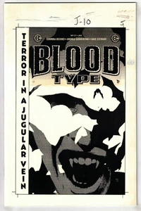 TIPO DE SANGRE EC #2 - VARIANTE ANDREA SORRENTINO BW 1:20 - PRENSA ONI - Imagen 1 de 1