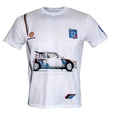 T-shirt Peugeot Sport / Motorsport Rally Tuning compleanno Natale idea regalo KL6 - Immagine 1 di 4
