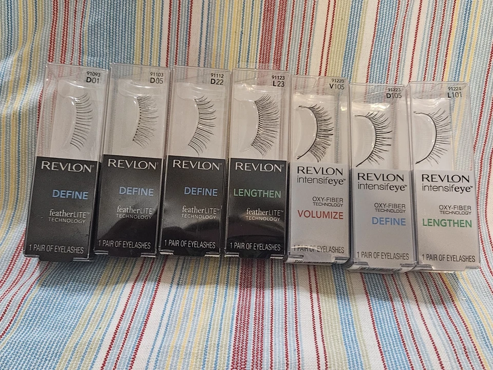 Revlon  Eyelashes Lot -7  3 FL Def, 1 Fl Length, 1 Ea Oxy Fiber Vol, Def,Length - Image 1 of 1