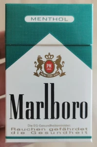 MARLBORO MENTHOL - GERMANY empty 20 cigarette pack packet box - Picture 1 of 2
