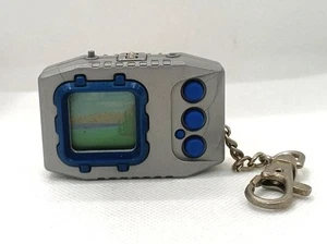 Bandai Digimon Pendulum Color 1 Nature Spirits Original Silver Blue No Box Used - Picture 1 of 6