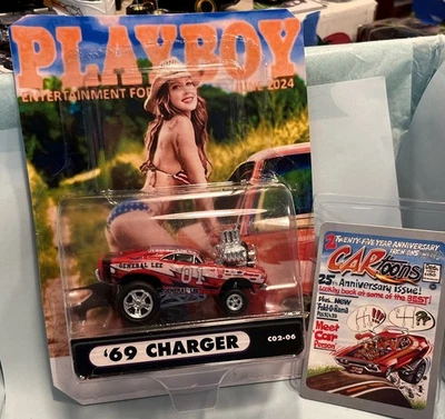 "Custom" Muscle Machines 69 Dodge Charger GENERAL LEE #01 CARTOONS 25th Annivers - Image 1 of 4