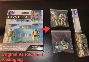 Halo Infinite Mega Bloks Construx  Bazaar Battleground HKT15 Reduced Packaging - Picture 1 of 8