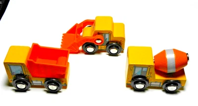 J'adore Mini Vehículos Tripulares Construcción - Edición París - Lote de 3 Piezas Foto 1 de 4