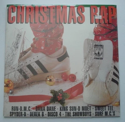 CHRISTMAS RAP Run DMC Spyder D Disco 4 PROFILE original 1987 SEALED vinyl LP - Image 1 of 4