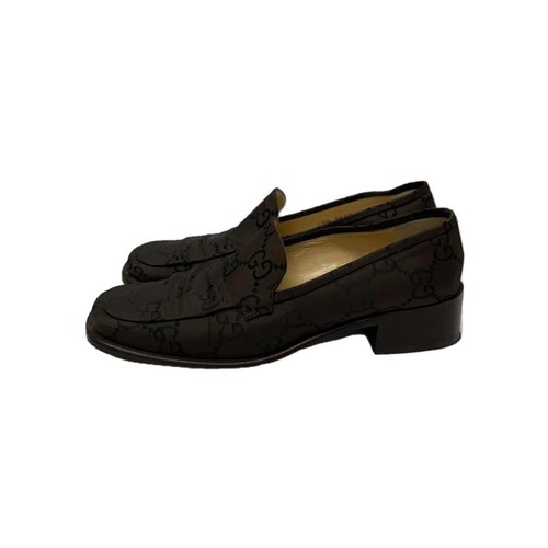 Gucci scarpe eleganti mocassini donna modello GG in pelle EU 37 5 marrone 0104221K originali