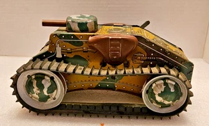 MARX Aufziehdose lithographiert E12 Panzer - Bild 1 von 6