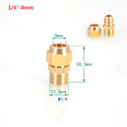 Brass Air Conditioning Flared Copper Coil Tube Straight Threaded Connector Joint