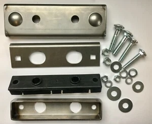 1937-54 Chevy GMC Truck 6 Cyl motor Engine MOUNT FRONT KIT w/ Metal Bolts Rubber - Picture 1 of 10