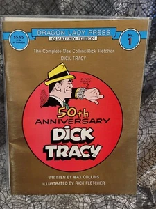 Dick Tracy Lot Biography Greatest Cases 50th Dragon Lady Gemstone Comic #1 1986 - Picture 1 of 9