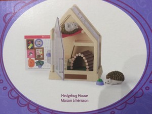american girl hedgehog house