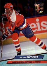 1992-93 Ultra Capitals Hockey Card #237 Michal Pivonka