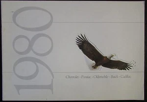 AUTOMOBILES LIVRET PUBLICITAIRE VOITURE CHEVROLET PONTIAC BUICK OLDMOBILE 1980  - Picture 1 of 4