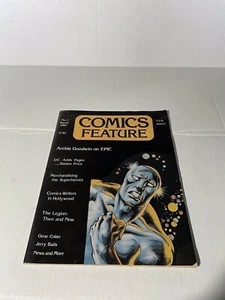 Comics Feature Magazine #1 Fanzine, Silver Surfer Cover, 1980 - Bild 1 von 3