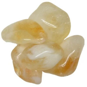 Piedras caídas de citrino de 1 lb - grado 2 - ancho XXL - 2"" a 2,5"" Avg. - Imagen 1 de 3