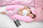9ft U Shaped Pillow - Total Body Comfort Ideal for Pregnancy & Maternity Use