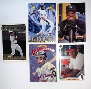 Frank Thomas baseball trading cards