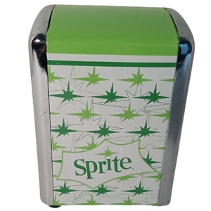 Vintage Sprite Serviettenspender mit Retro Starburst Design - Coca-Cola Company - Bild 1 von 8