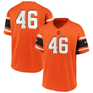 NFL Cleveland Browns 46 Maillot Shirt Polymesh Franchise Supporters Iconique - Bild 1 von 3