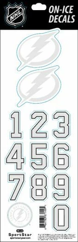 Tampa Bay Lightning NHL On Ice Blue Helmet Decals Cover