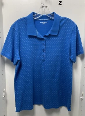 CAMISA POLO PIQUÉ MUJER LAURA SCOTT MISSY LUNARES DIRECTOIRE AZUL TALLA L Foto 1 de 3