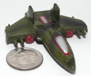 Small Micro Machine Zephyr T-90 Stealth Jet Fighter i Green Camouflage - Bild 1 von 5