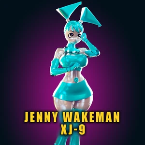 Kit de modelo a prueba de artista para robot XJ-9 Jennifer Wake dibujos animados ciencia ficción cyborg - Imagen 1 de 10