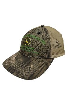 John Deere Military Camo Mesh Florida Embroidered Adult Adjustable Cap Hat