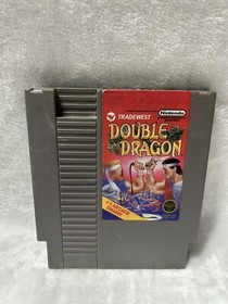  Double Dragon Nintendo NES 1987 Authentic Game Cartridge NOT TESTED