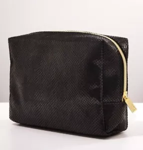 NEU Tarte Fierce & Fiesty schwarz Kosmetiktasche Aufbewahrung Reiseetui - Bild 1 von 4
