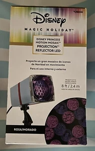 Disney Princess Magic Holiday Pink/Purple Motion LED Projection Party Light-NEW! - Picture 1 of 2