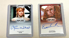 2014 RITTENHOUSE STAR TNG 2-CARD AUTO LOT! KAHLESS YUTA KEVIN CONWAY LISA WILCOX