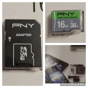 PNY Elite Class microSDHC CL10 UHS-1 Flash Memory Card - 16GB - Picture 1 of 3