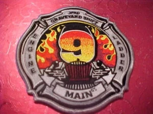 JACKSONVILLE FLORIDA STATION 9 FIRE DEPARTMENT PATCH SHOULDER SIZE UNUSED - Picture 1 of 1