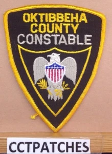 OKTIBBEHA COUNTY, MISSISSIPPI CONSTABLE (POLICE) SHOULDER PATCH MS - Picture 1 of 2