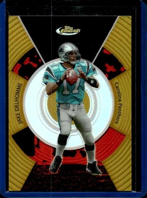 2006 Finest Jake Delhomme Gold Refractor #/49 Panthers - Image 1 of 2