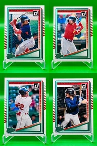 2025 Donruss Baseball Boston Red Sox 4-Card Rated Prospects Lot - Picture 1 of 10